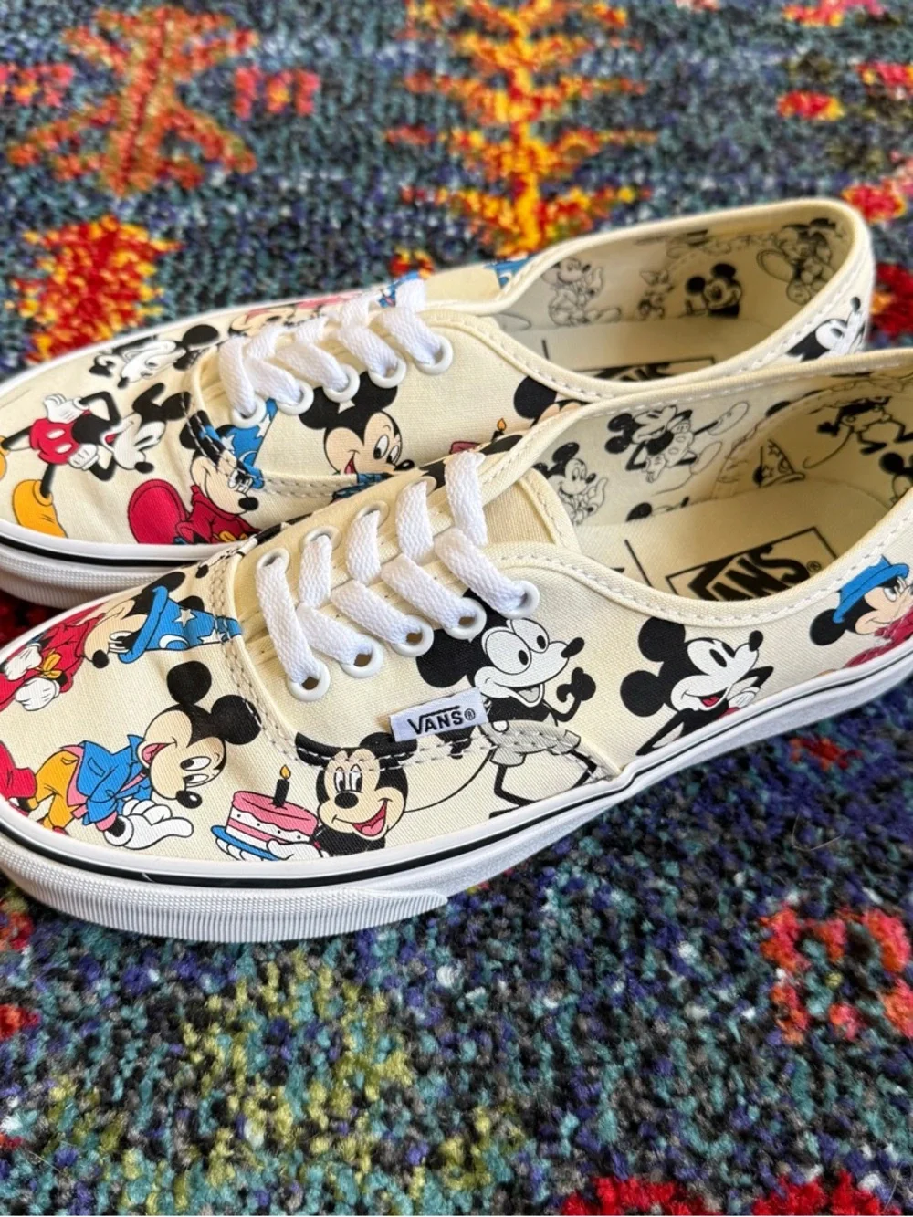 Rare Vans x Mickeys 90th birthday authentics Disney - Picture 3 of 13